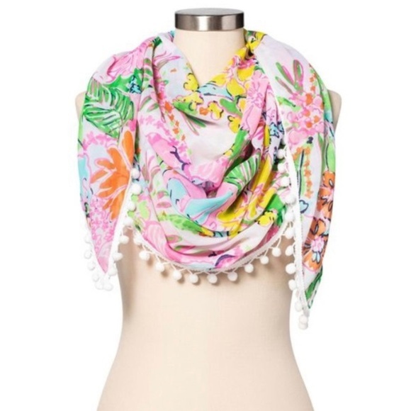 Lilly Pulitzer for Target Accessories - NWT Nosey Posie Scarf Lilly Pulitzer for Target